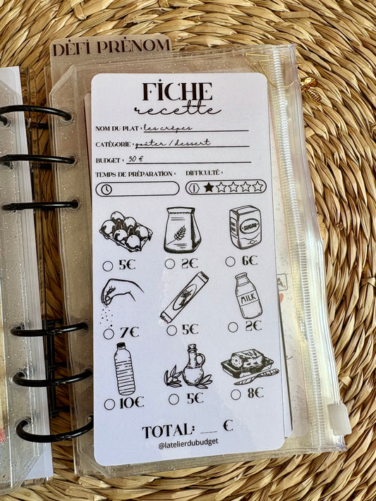 Défi fiche recette - Chandeleur