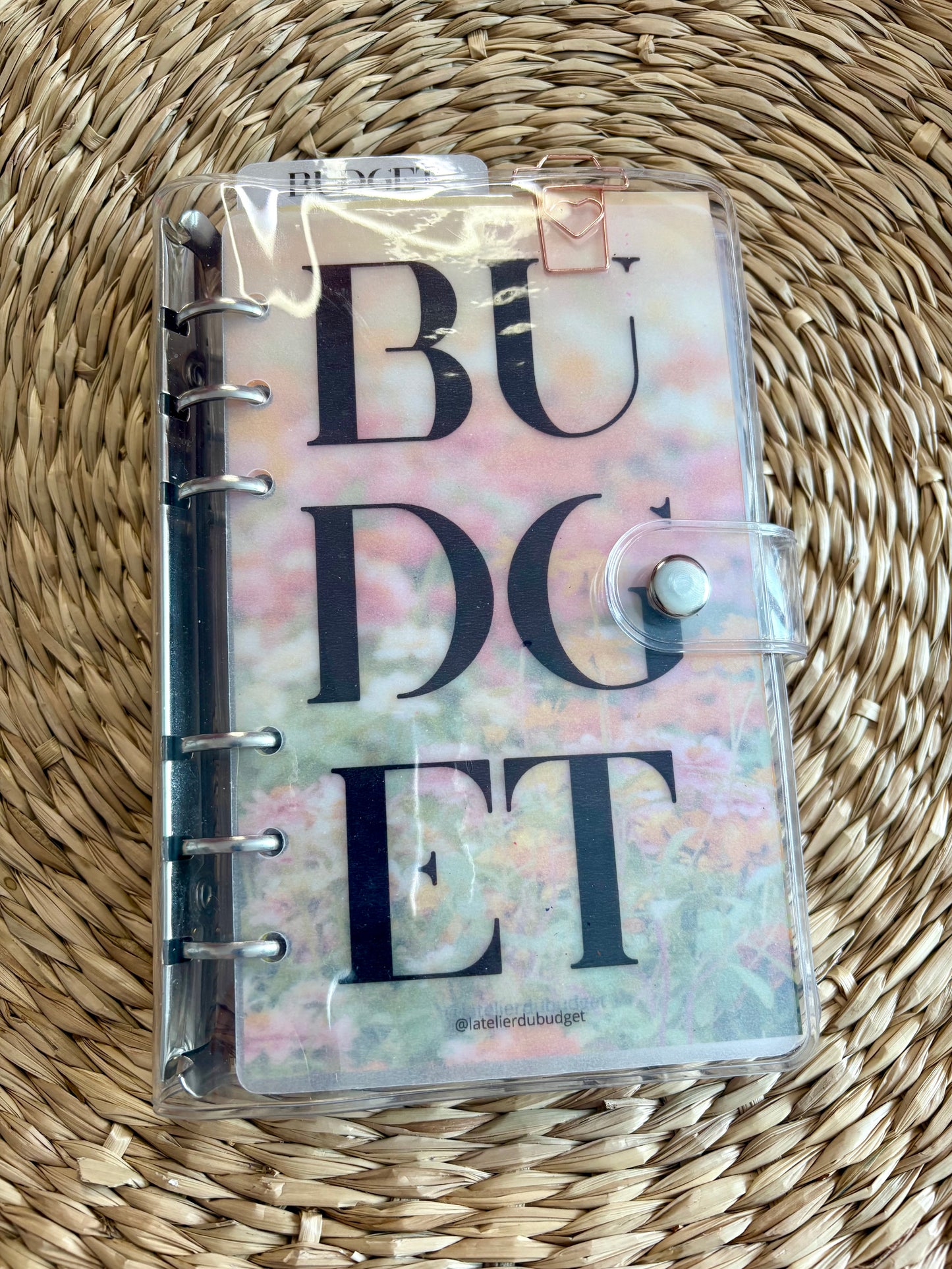 Kit classeur budget du mois - A6