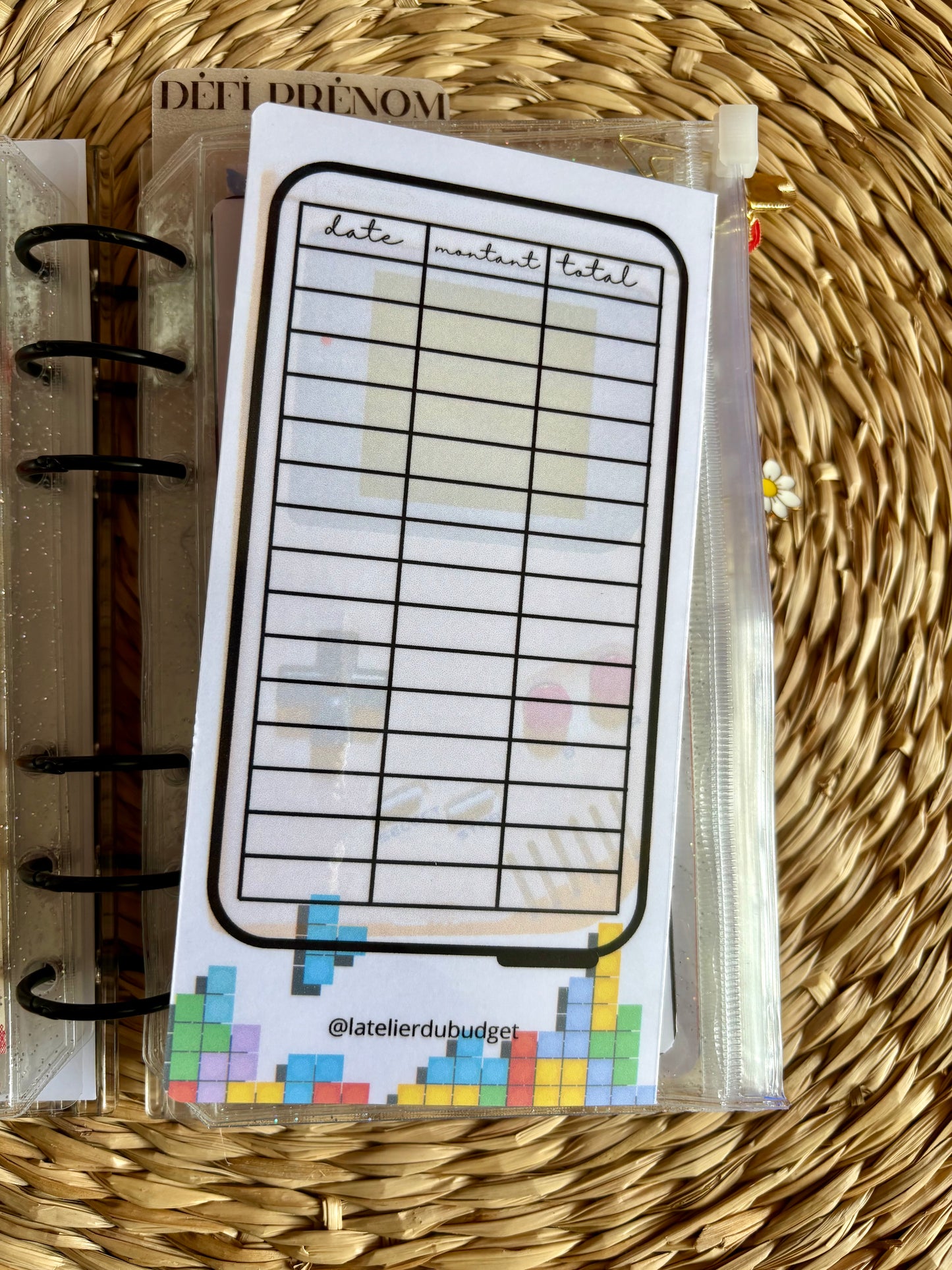 Défi plateau Tetris