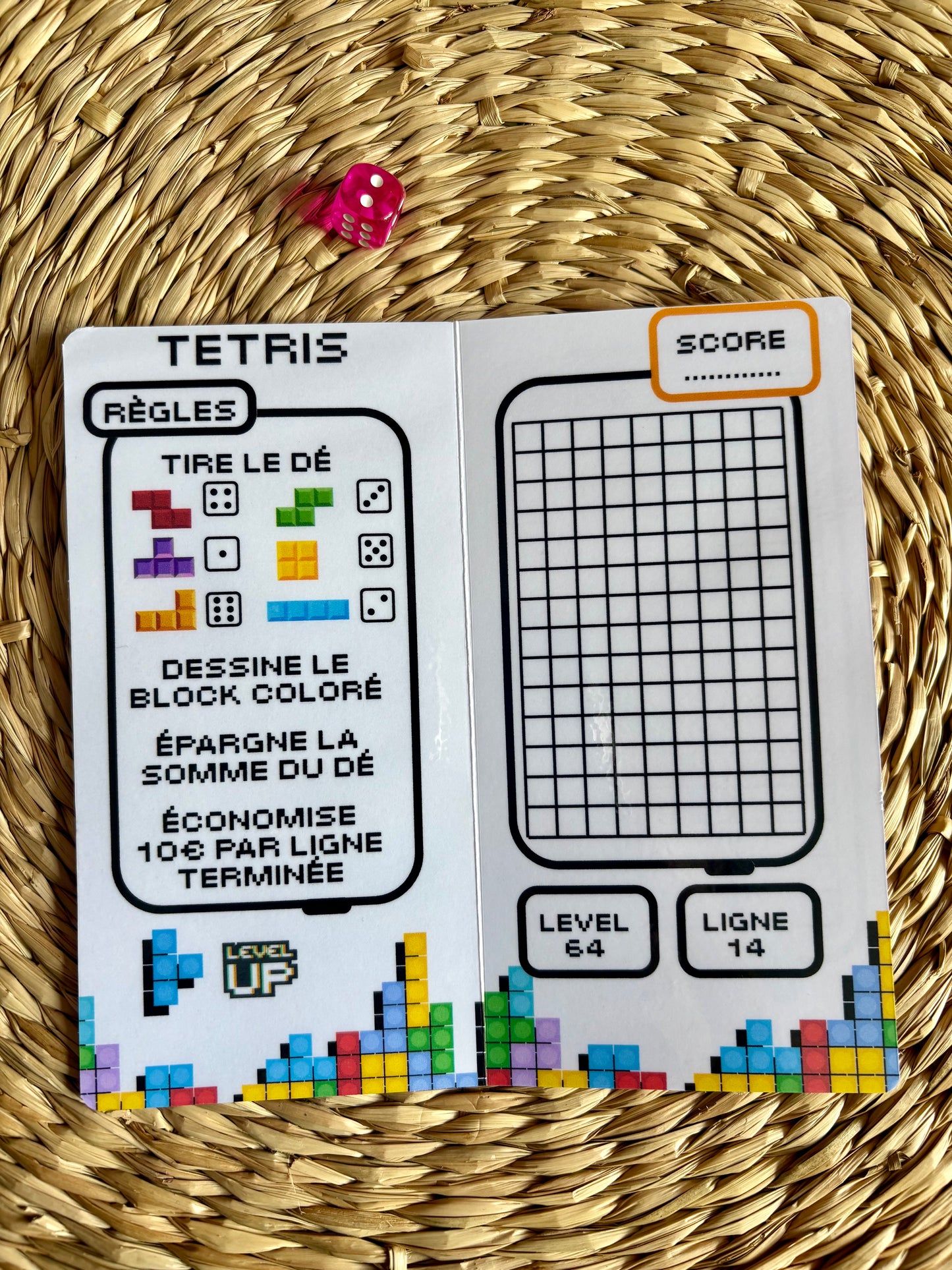 Défi plateau Tetris