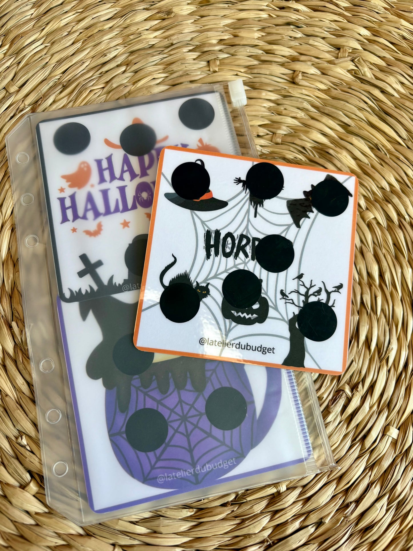 Défi Halloween - 3 cartes à gratter