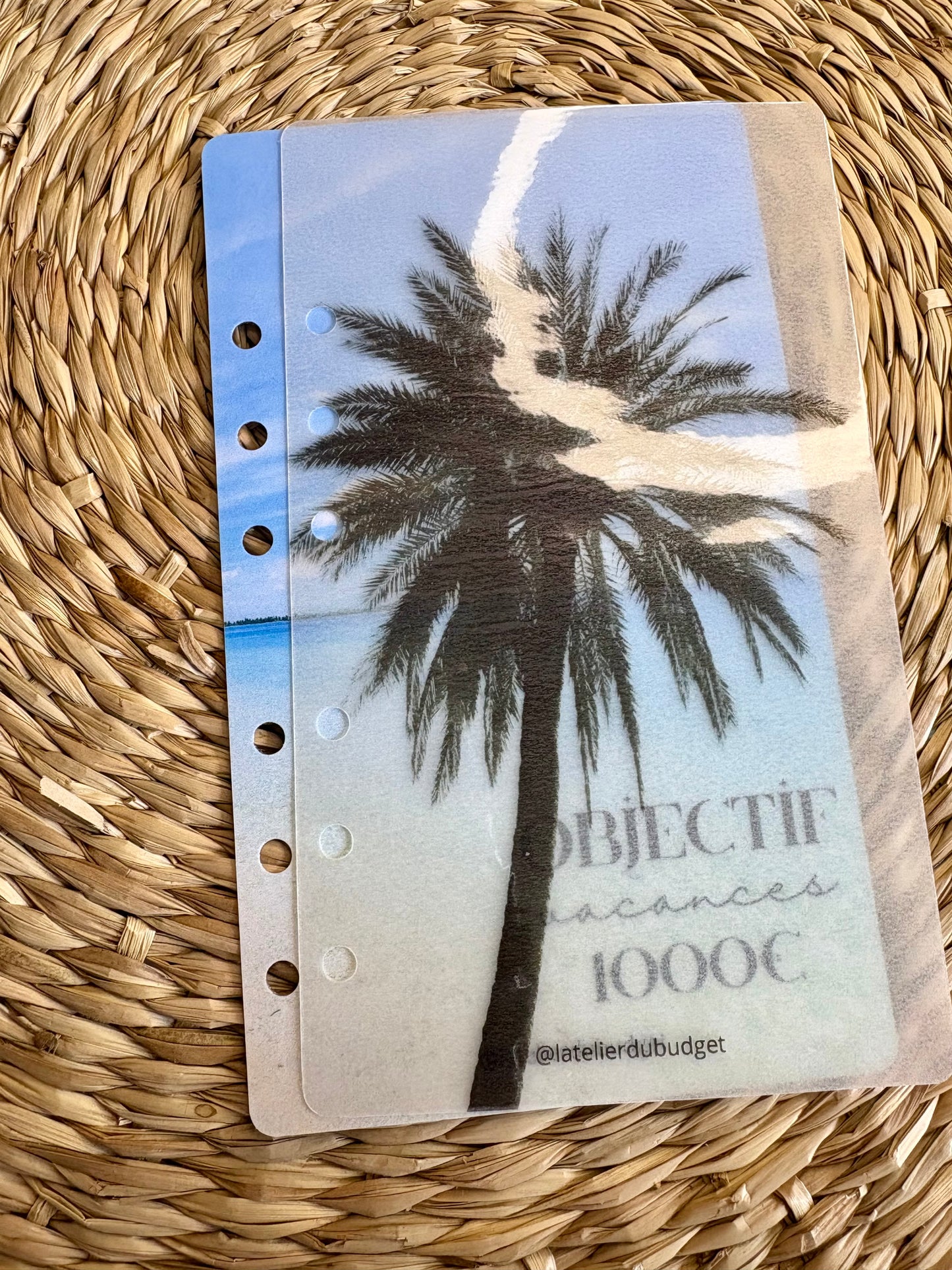 Les imparfaits - Lot 2 pages de garde Objectif vacances