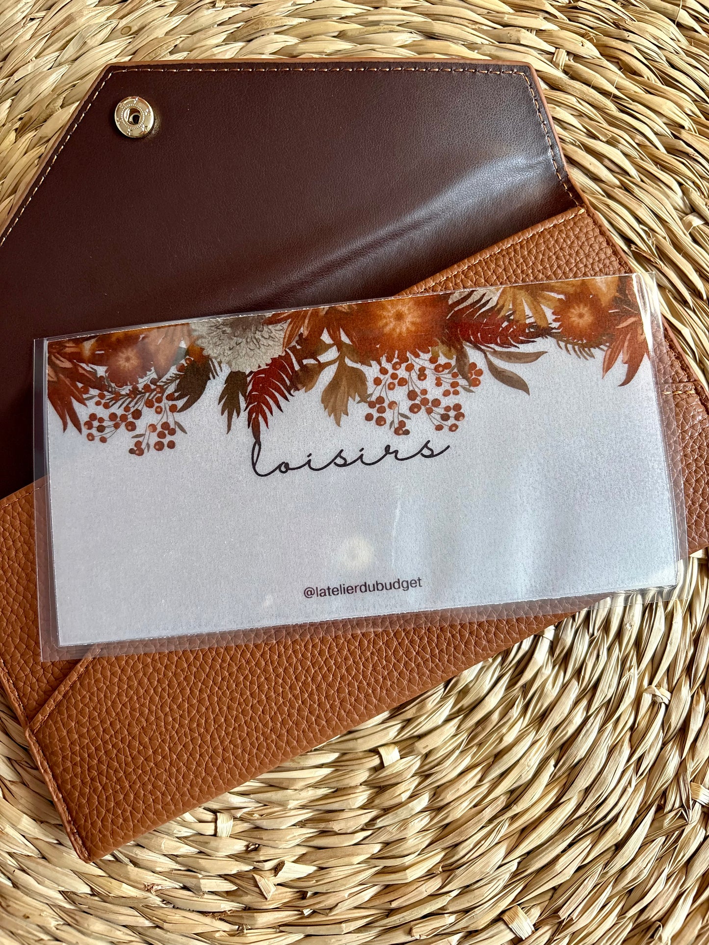 Enveloppes pour porte feuille #automne