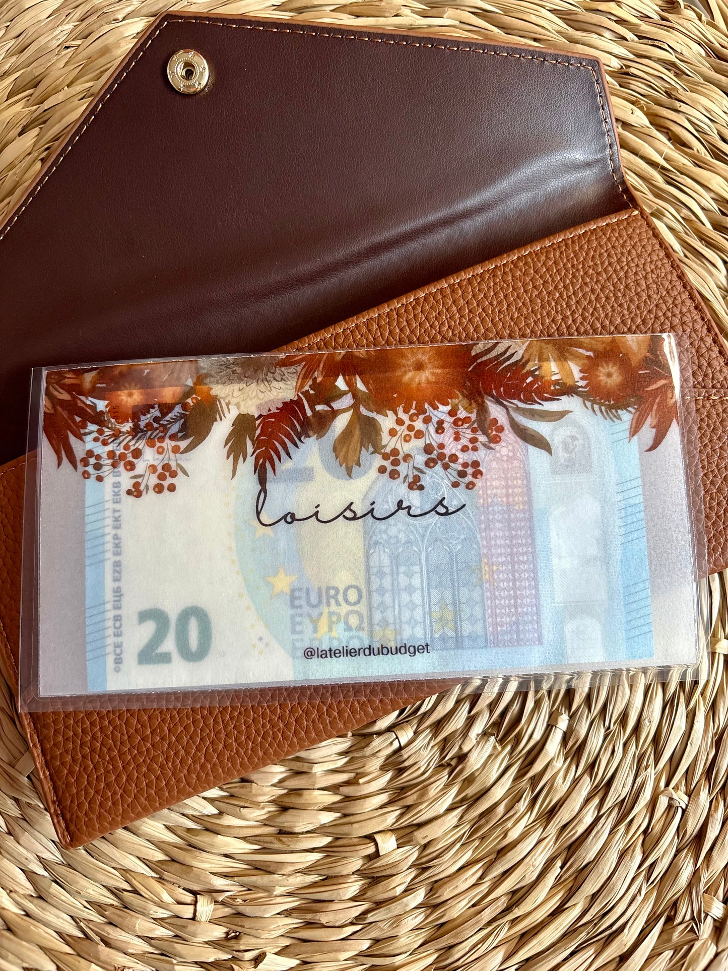 Enveloppes pour porte feuille #automne