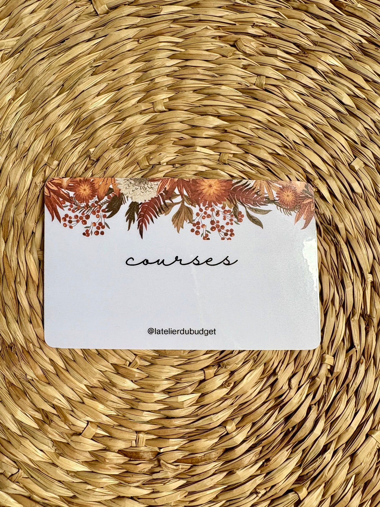 Insert pour enveloppes A7 à l'unité