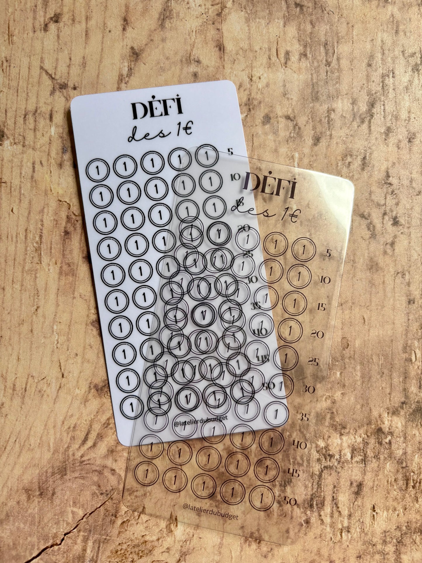 Défi des 1€ - A6 NEW
