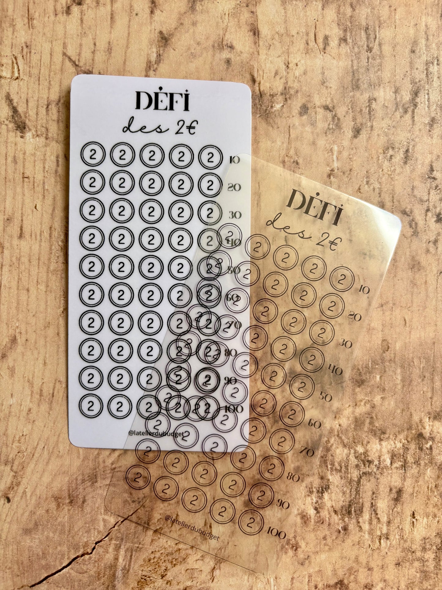 Défi des 2€ - A6 NEW