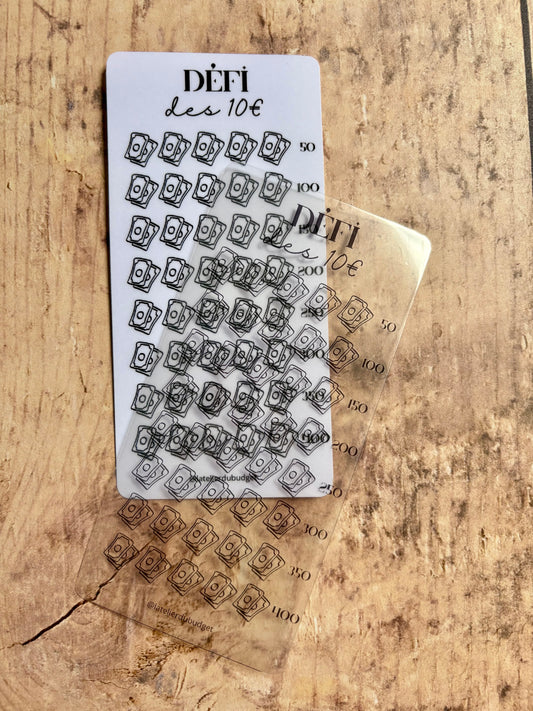 Défi des 10€ - A6 NEW