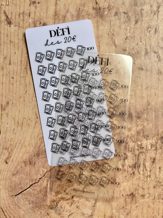Défi des 20€ - A6 NEW