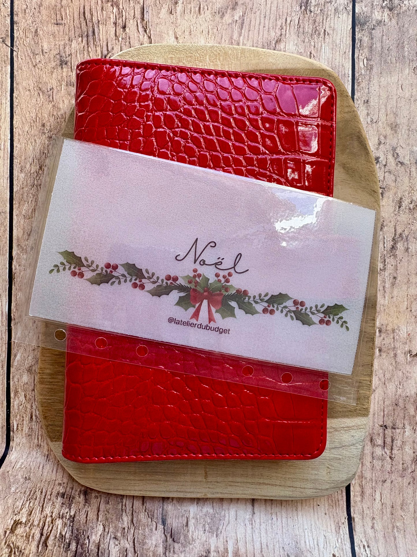 Enveloppe catégorie A6 #Noël rouge