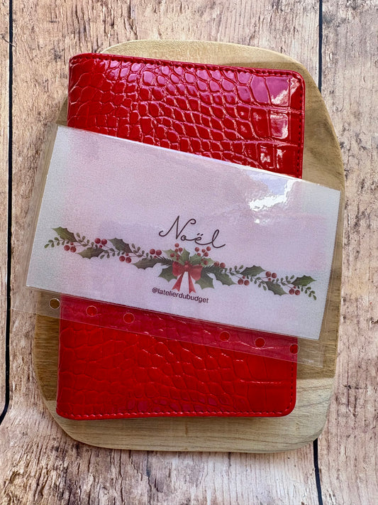 Enveloppe catégorie A6 #Noël rouge