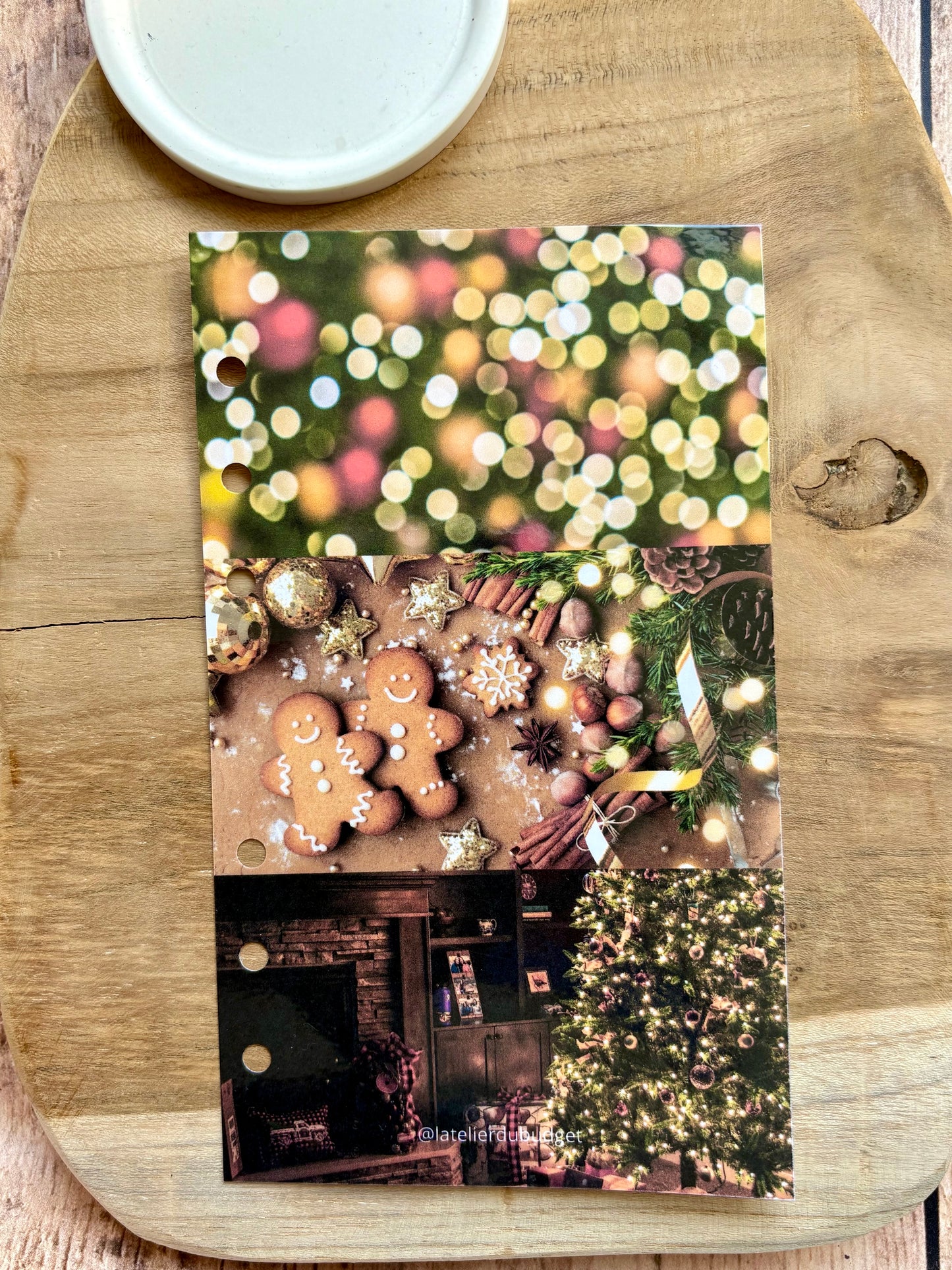 Page de garde - Petits biscuits de Noël A6