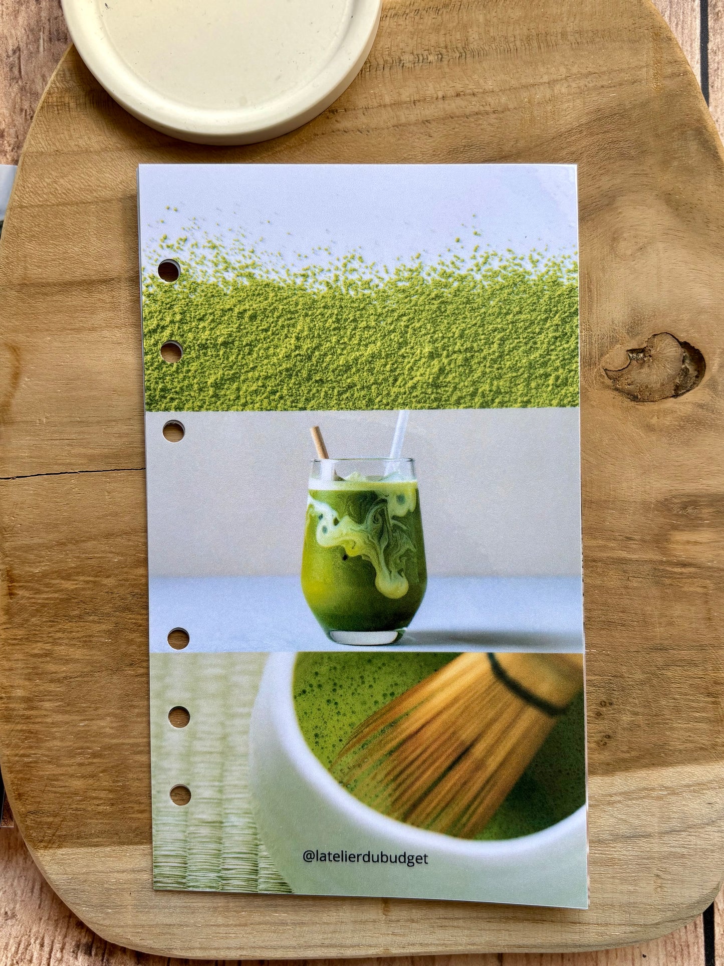 Page de garde - Matcha lover A6