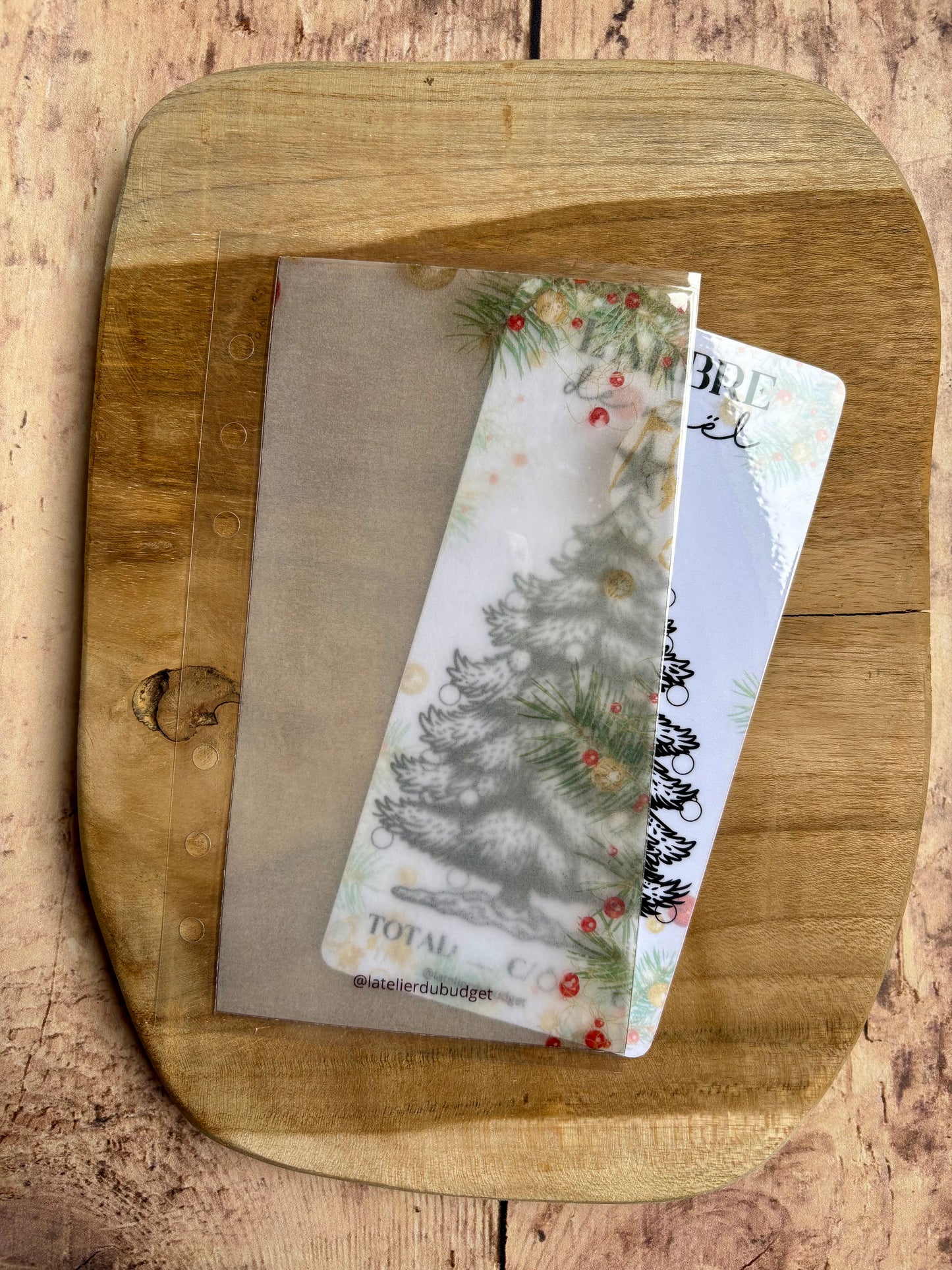 Enveloppe et défi Arbre de Noël