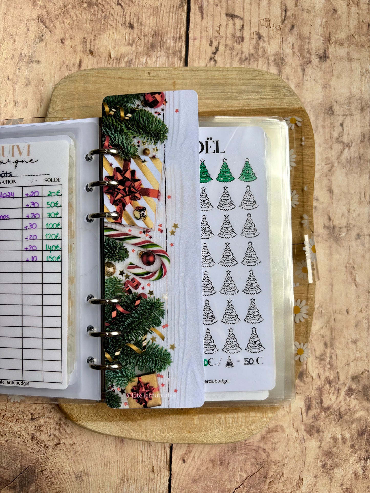 Marque page de Noël