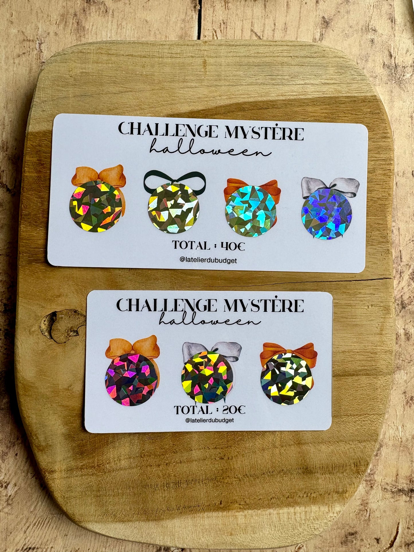 Challenge mystère Fêtes de l'année