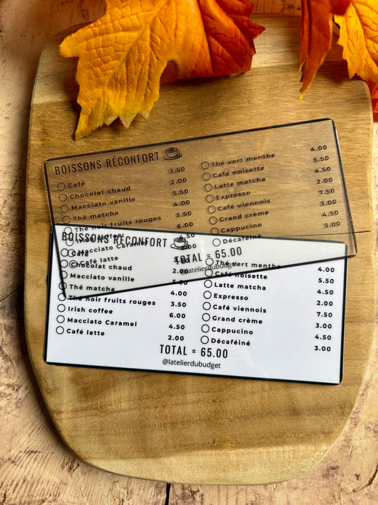 Défi Boissons réconfort ☕