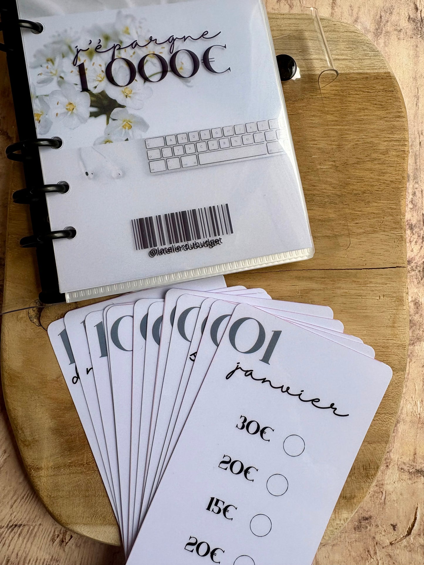 J'épargne 500€ / 1000€ / 2000€ / 5000€ à personnaliser