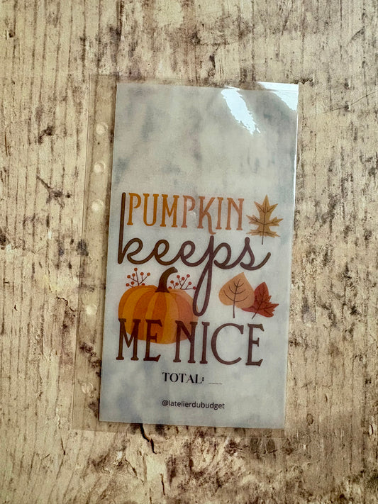 Enveloppe Pumpkin 🍂