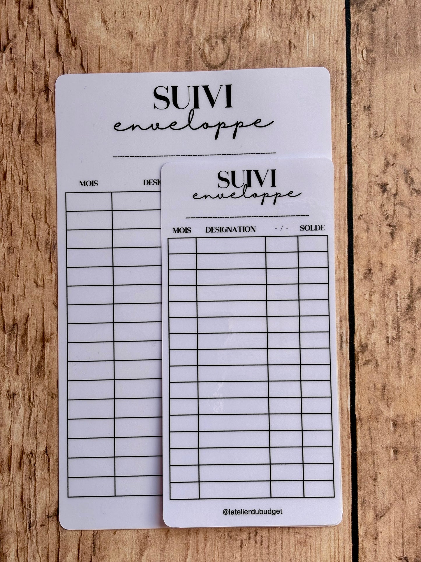 Pack de 6 trackers suivi