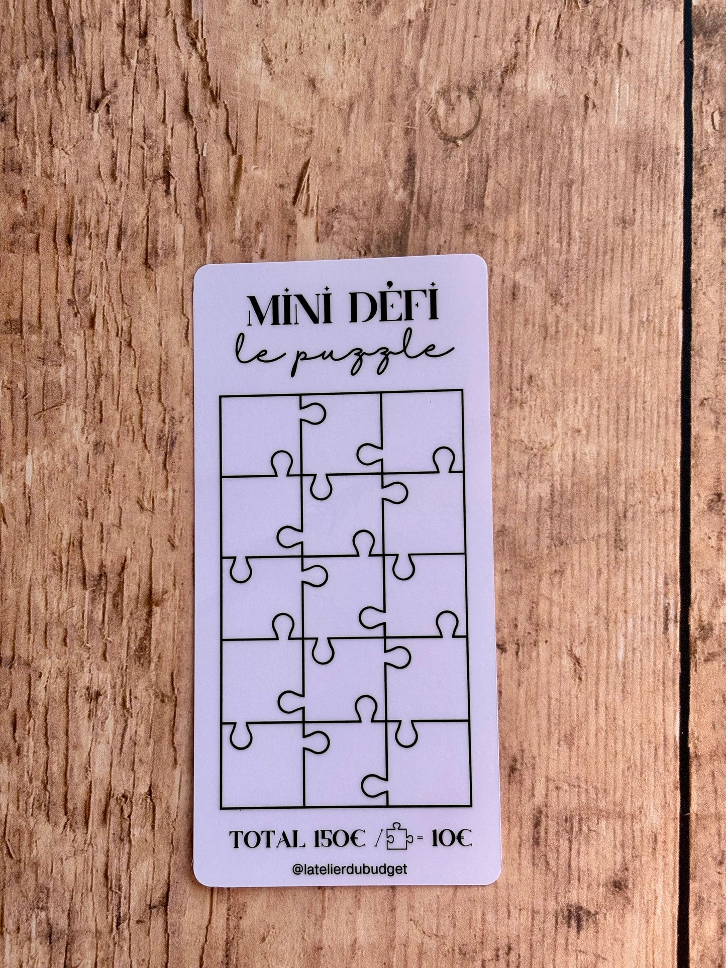 Défi le puzzle